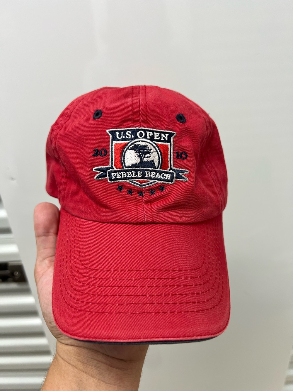 Vintage 2010 U.S. Open Pebble Beach Red Hat